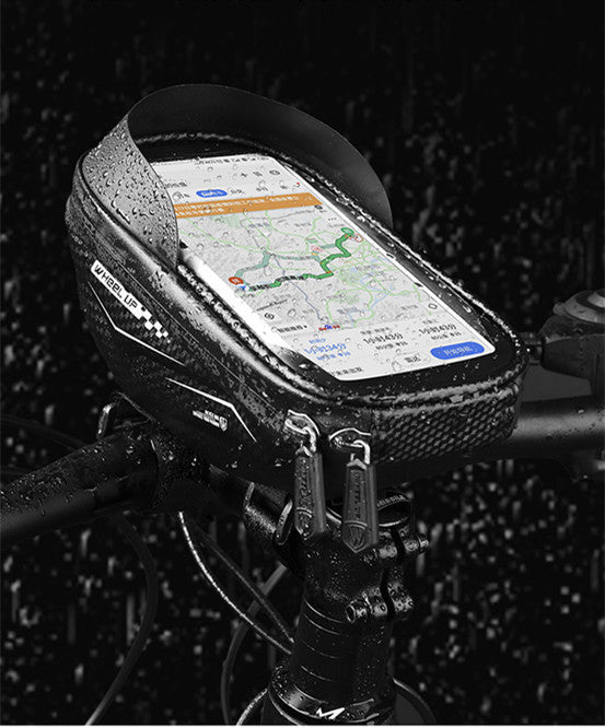 Bolsa de bicicleta EVA para teléfono con pantalla táctil