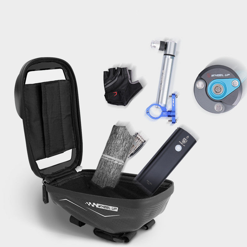 Bolsa de bicicleta EVA para teléfono con pantalla táctil