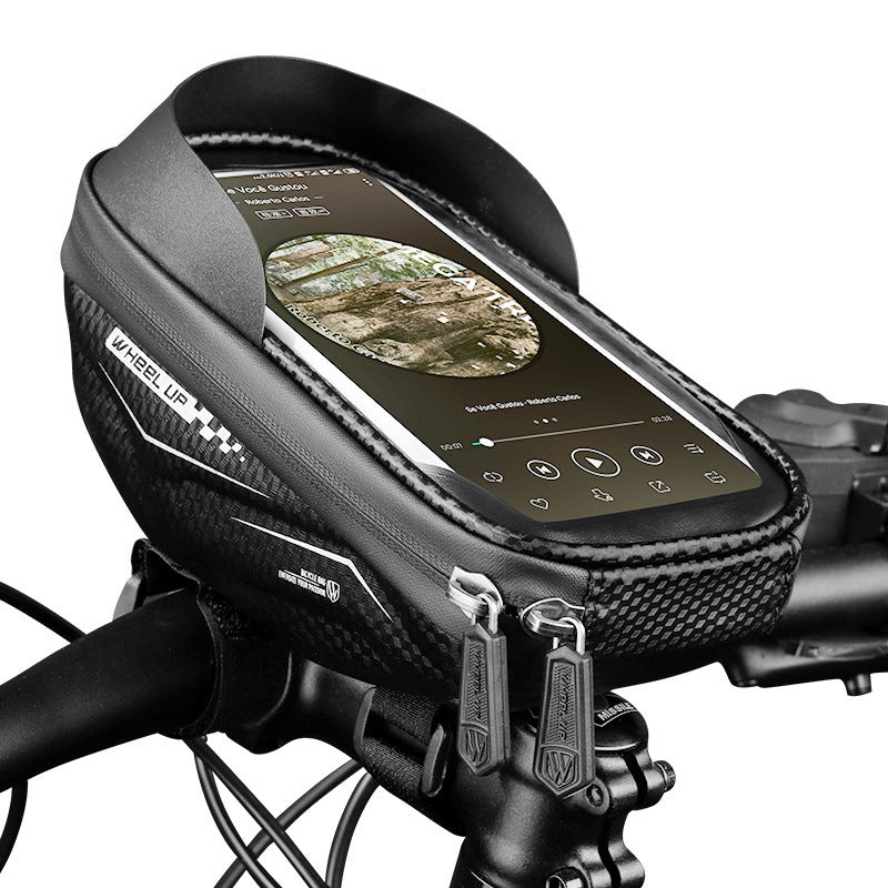 Bolsa de bicicleta EVA para teléfono con pantalla táctil