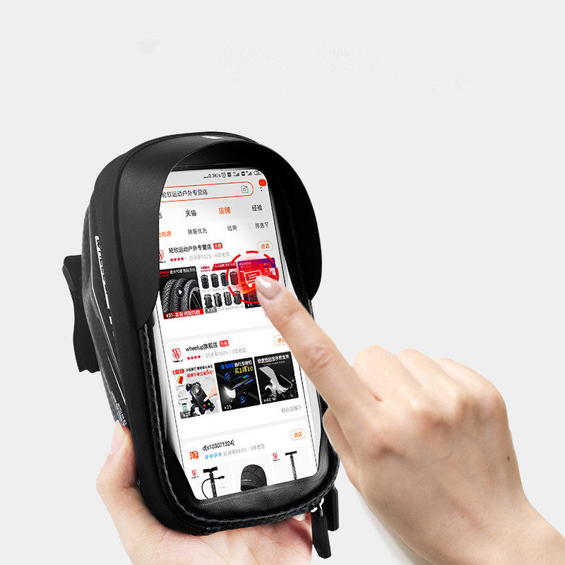 Bolsa de bicicleta EVA para teléfono con pantalla táctil