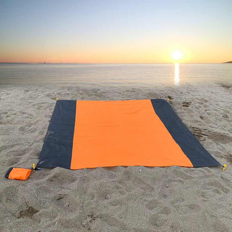 Wasserdichte und praktische faltbare zweifarbige Picknickmatte für Outdoor-Camping