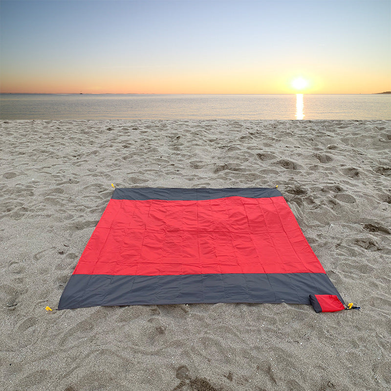 Wasserdichte und praktische faltbare zweifarbige Picknickmatte für Outdoor-Camping