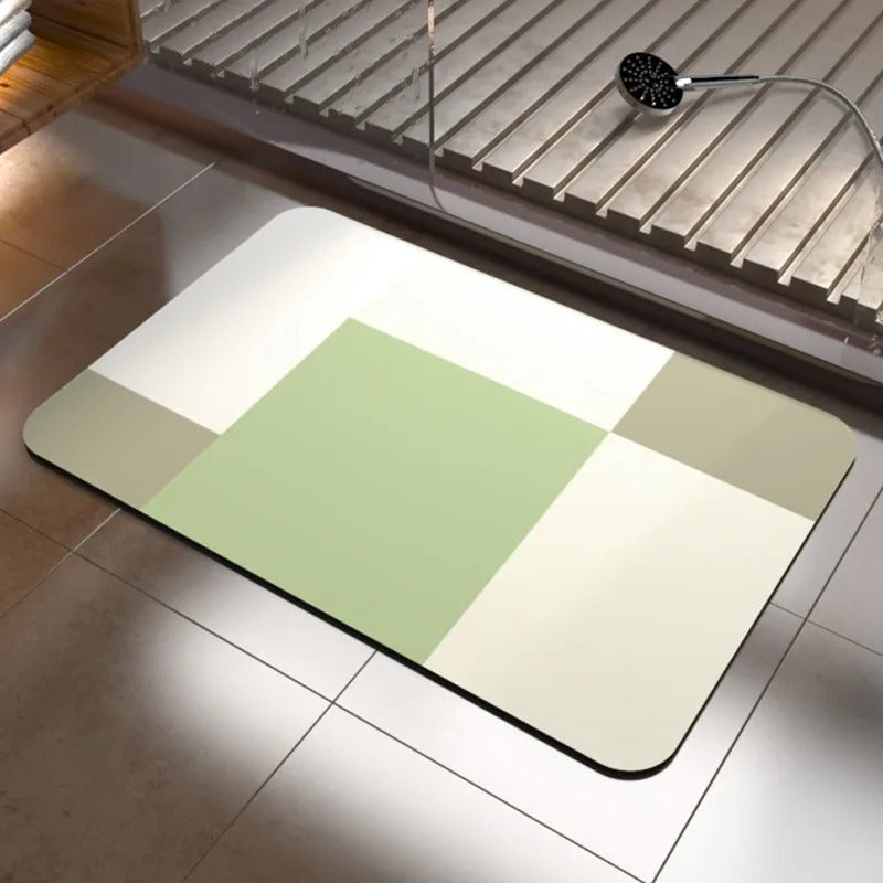 Alfombra de esponja súper absorbente para puerta de dormitorio