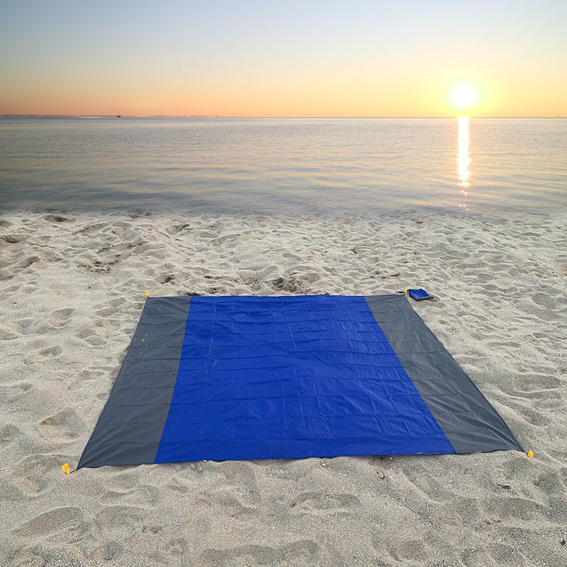 Wasserdichte und praktische faltbare zweifarbige Picknickmatte für Outdoor-Camping