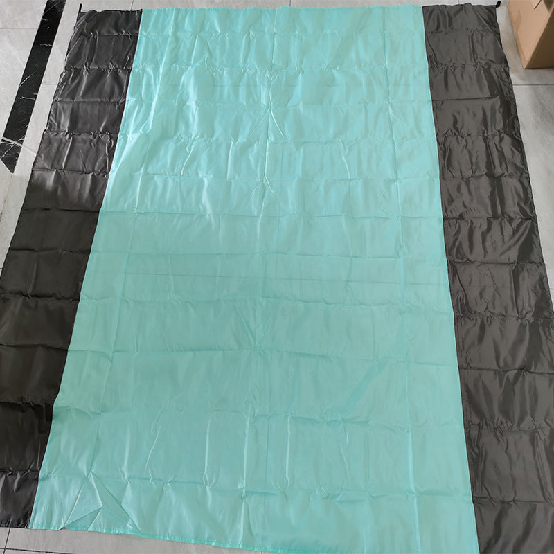 Wasserdichte und praktische faltbare zweifarbige Picknickmatte für Outdoor-Camping