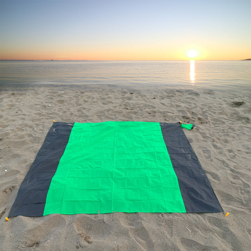Wasserdichte und praktische faltbare zweifarbige Picknickmatte für Outdoor-Camping