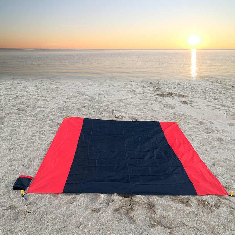 Wasserdichte und praktische faltbare zweifarbige Picknickmatte für Outdoor-Camping
