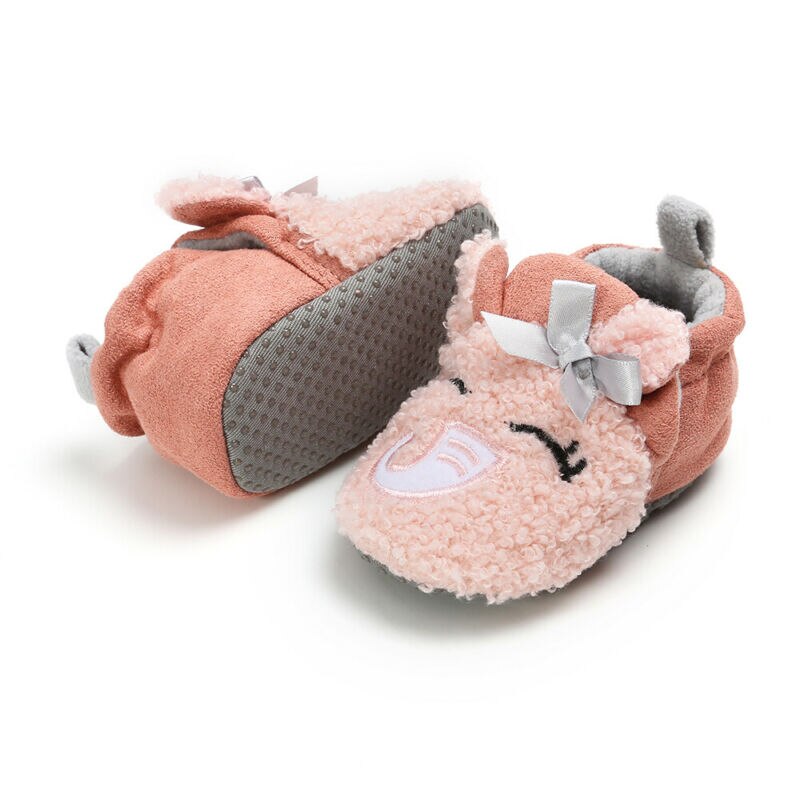 0 18M Baby Winter Warm Shoes Infant Babies Plush