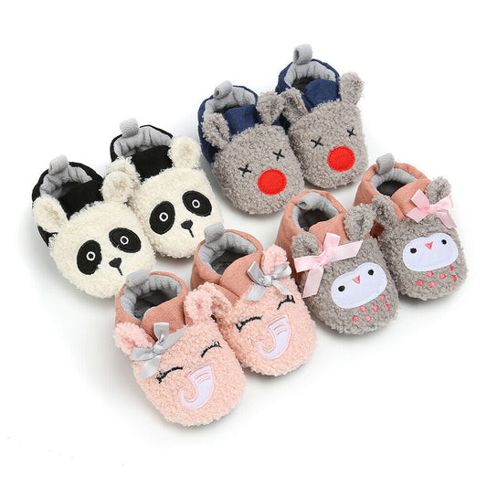 0 18M Baby Winter Warm Shoes Infant Babies Plush