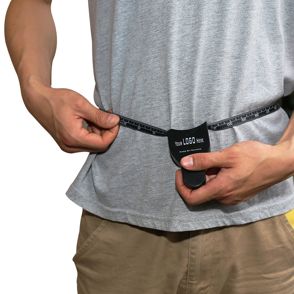 Tape Measure Black Waist Measuring British Measuring Three Circumference