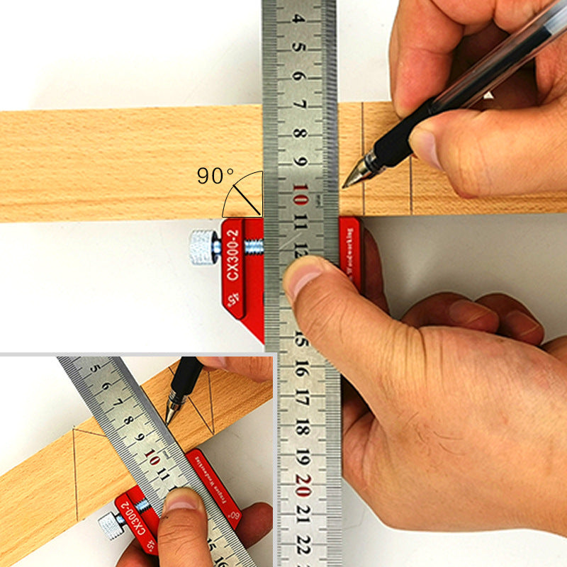 CX300-2 Woodworking Lineation Ruler Measuring Tool