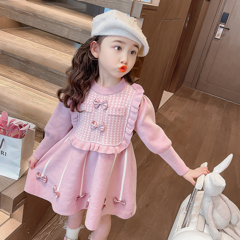 Girls' New Baby Woolen Skirt