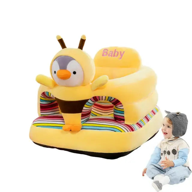 Toddler Sitting Chair Animal Shaped Sofa Support Sitting Seat For Toddler Plush Floor Seats Toddler Sit Up Chair For Children