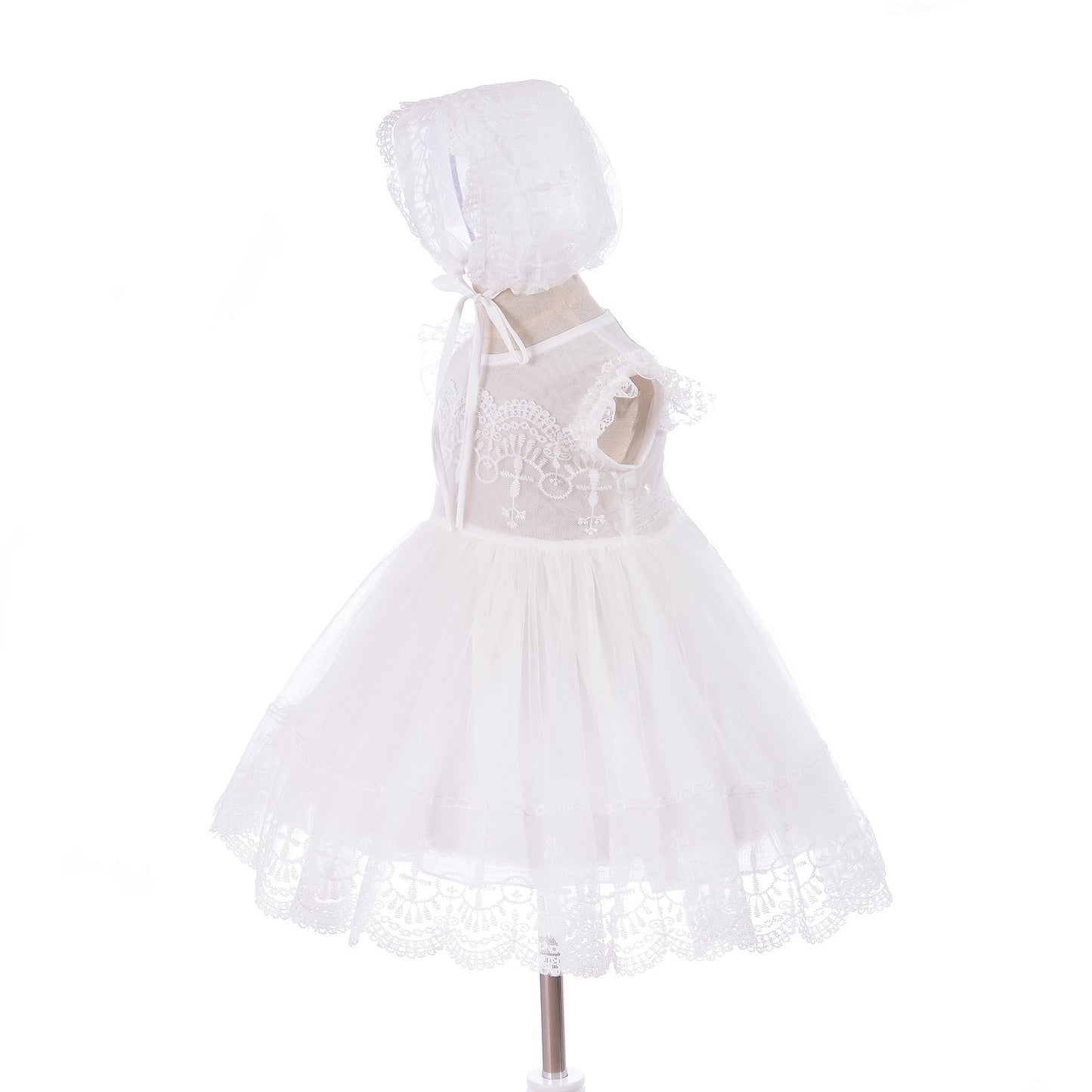 Leichtes, atmungsaktives Baby-Prinzessinnenkleid. Baby-Vollmondkleid