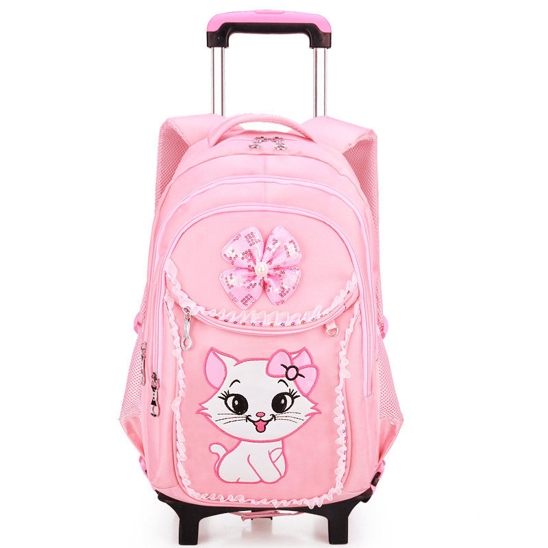 Trolley School Bag, Elementary School Students Children