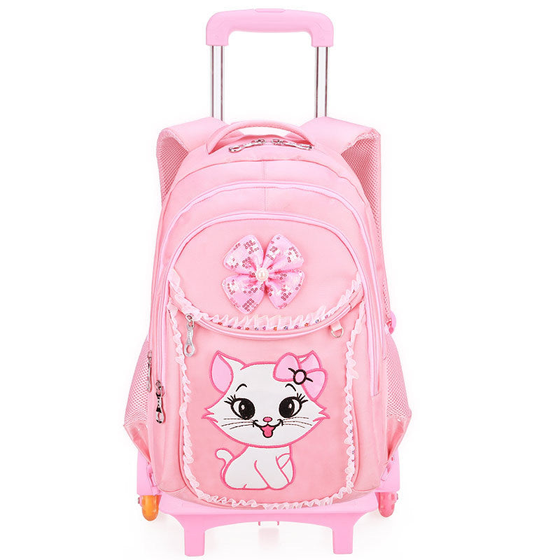 Trolley School Bag, Elementary School Students Children