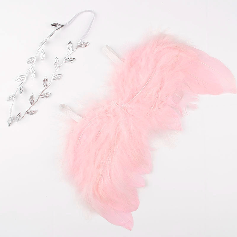 Newbornx Photography Props White Angel Wing Baby