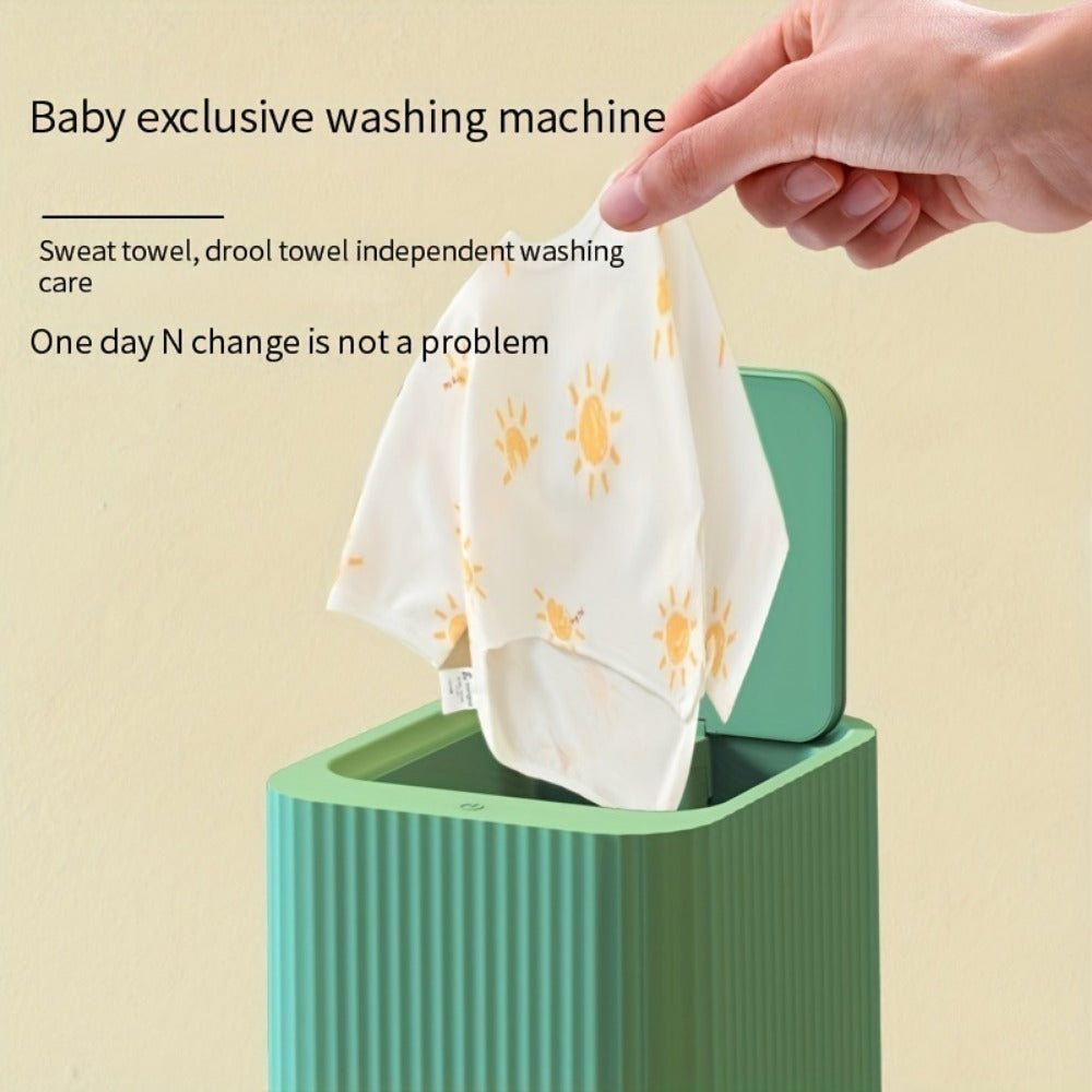 Random Color Fully Automatic Mini Washing Machine Baby Clothes Underwear Small Washing Machine Dormitory Socks Washing Machine