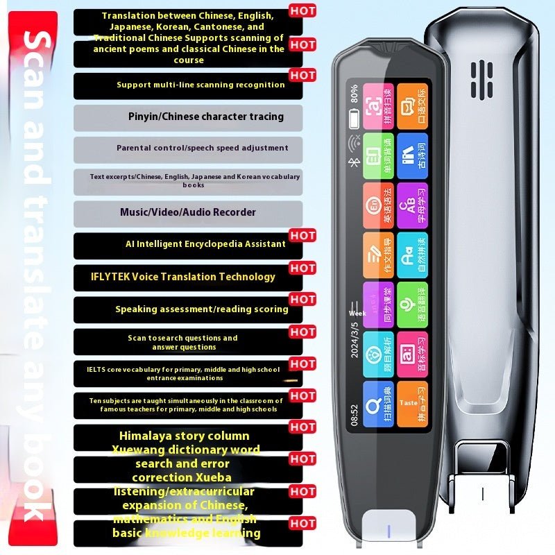 Multi-language Translation Pen Dictionary Pen