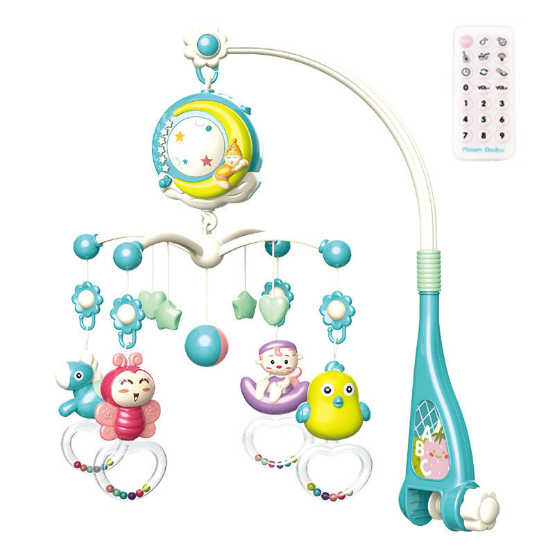 Baby Rattles Crib Mobiles Toy Holder Rotating Mobile Bed Bell Musical Box Projection Newborn Infant Baby Boy Toys