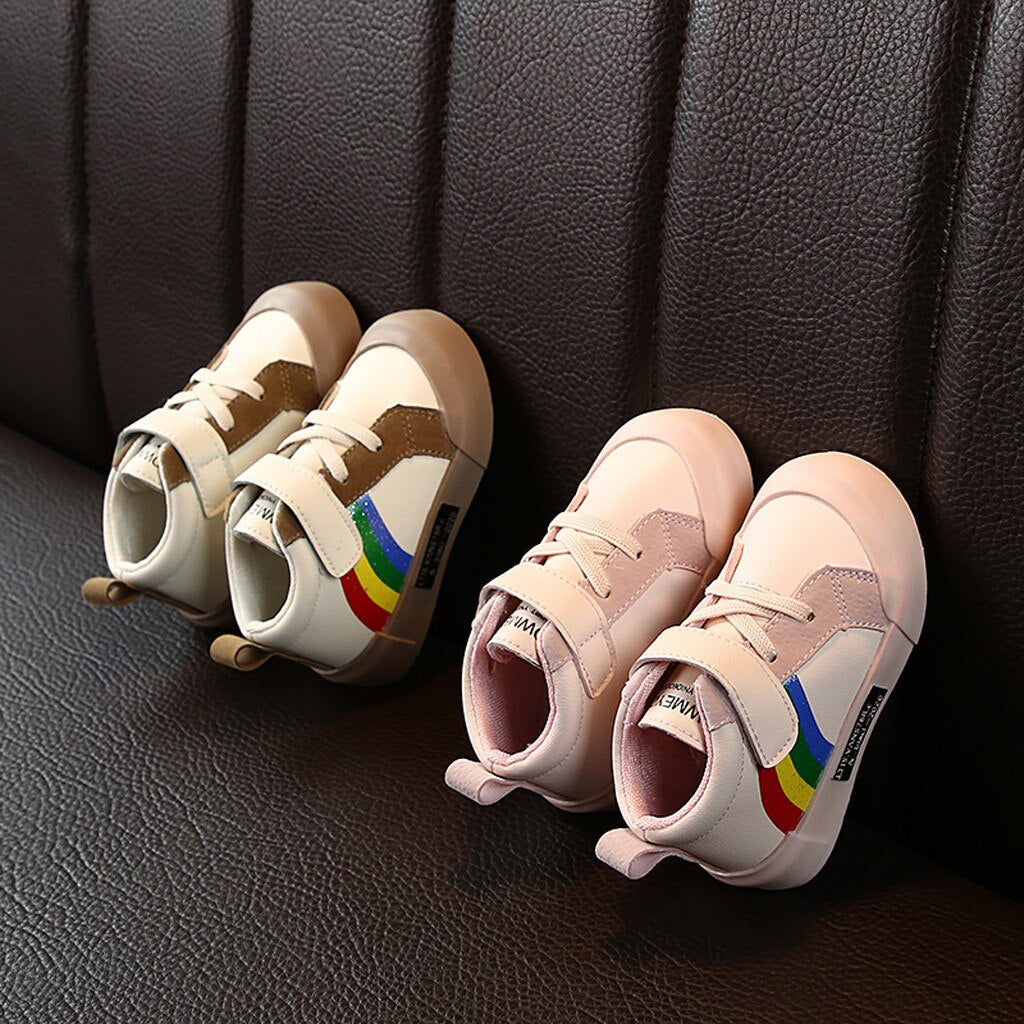 2019 Autumn Shiny Baby Sports Shoes Newborn First