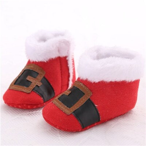 Baby Boys Girls Shoes Cute Cartoon Christmas