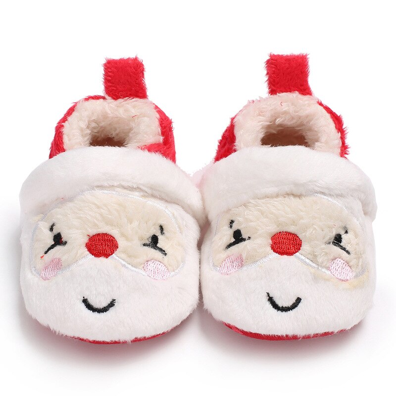 Baby Boys Girls Shoes Cute Cartoon Christmas