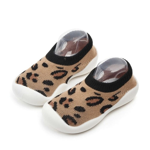 2019 Baby Leopard Cotton Socks Shoes Newborn