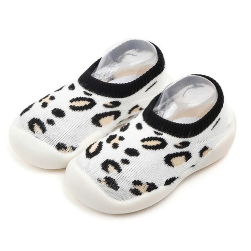 2019 Baby Leopard Cotton Socks Shoes Newborn