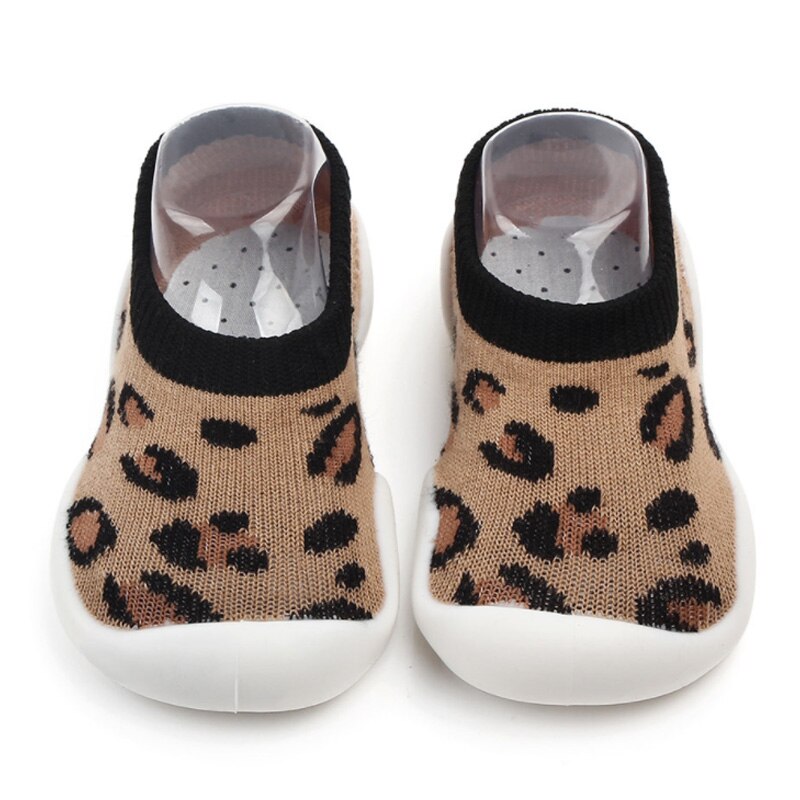 2019 Baby Leopard Cotton Socks Shoes Newborn