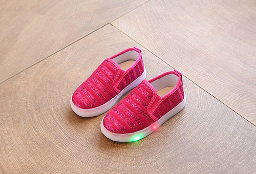 2019 New Baby Children Shoes Kids Led Flash