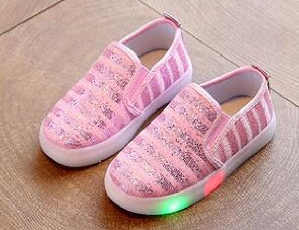 2019 New Baby Children Shoes Kids Led Flash