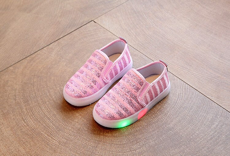 2019 New Baby Children Shoes Kids Led Flash