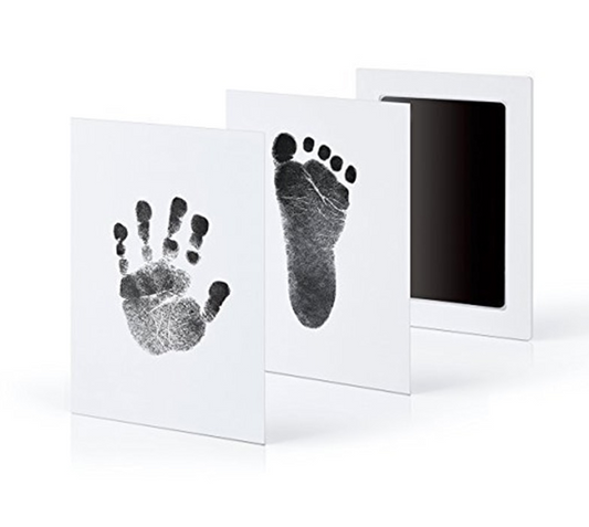 Baby Care Non-Toxic Baby Handprint Footprint Imprint Kit Baby Souvenirs Casting Newborn Footprint Ink Pad Infant Clay Toy Gifts