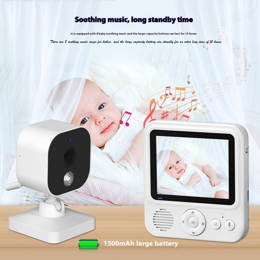 Wireless Voice Intercom With Screen Baby Monitor Sleep Children Monitoring