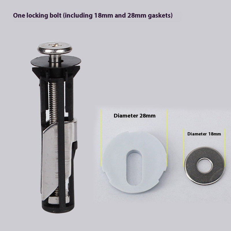 Toilet Lid Fixing Screw Locking 304 Stainless Steel