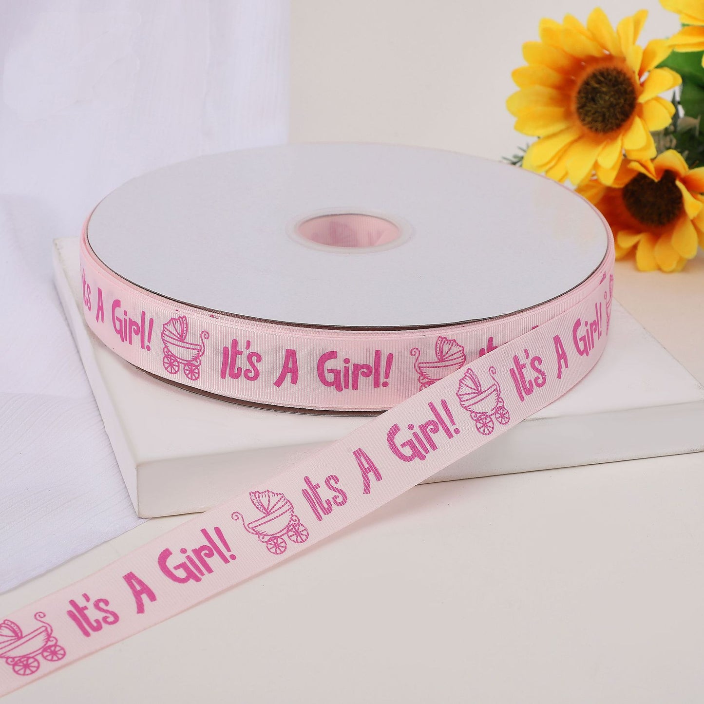 Colorful Baby Printed Ribbon DIY Baby Products Milk Bottle Packaging Tape