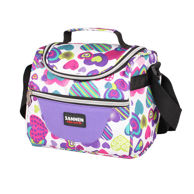 Lunch Bag Spot Portable Shawl Children