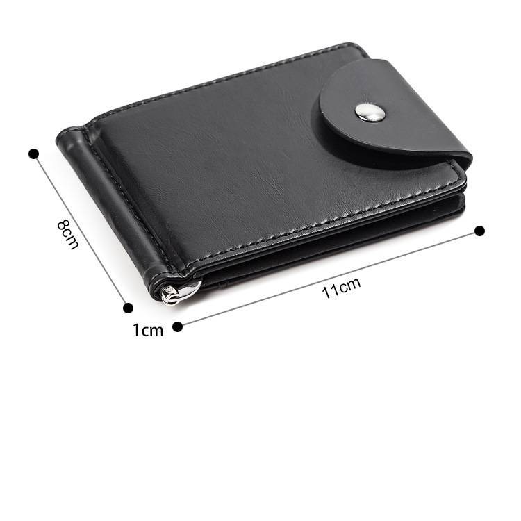 Men's Fashion PU Leather Short Wallet