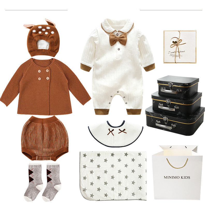 Newborn Baby Gift Box Newborn Baby Products Clothes Set