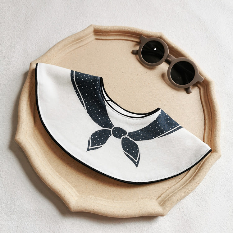(Boy baby) ins saliva towel baby bib cotton baby newborn baby supplies mother and baby supplies