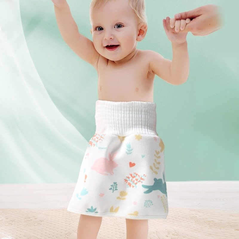 Baby diaper skirt