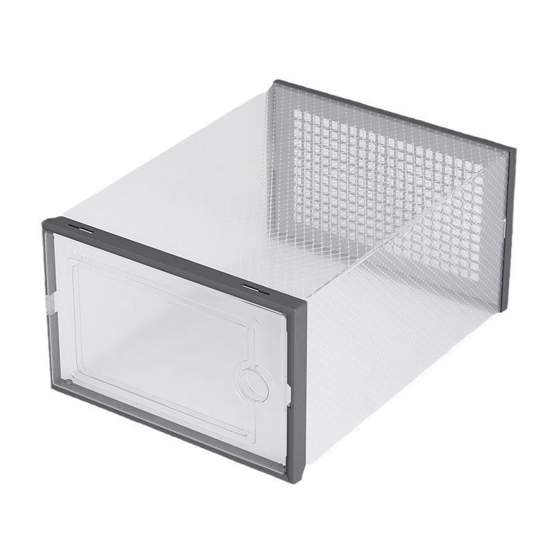 Thick Transparent Shoe Box Shoes Dust-proof And Moisture-proof Storage Cabinet