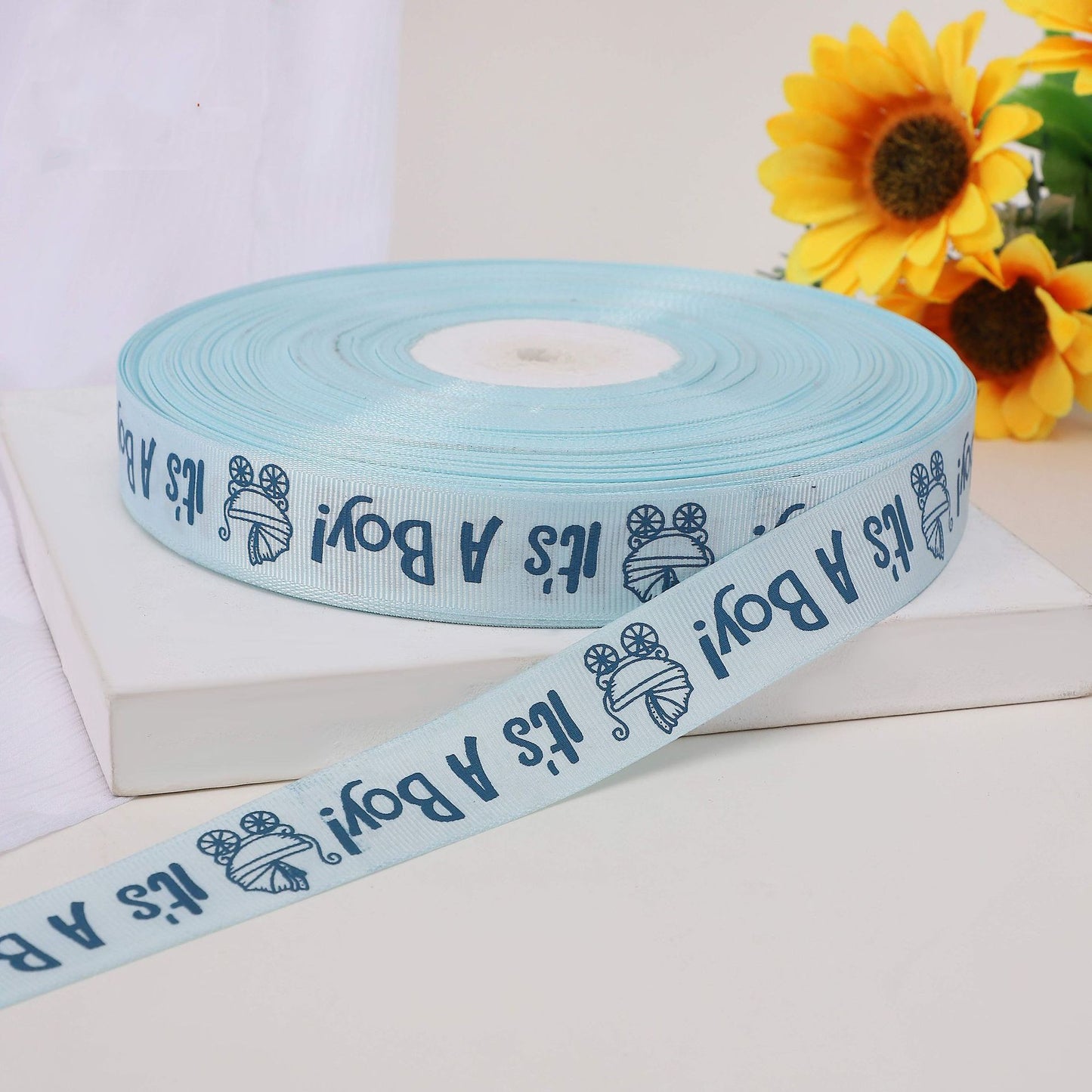 Colorful Baby Printed Ribbon DIY Baby Products Milk Bottle Packaging Tape