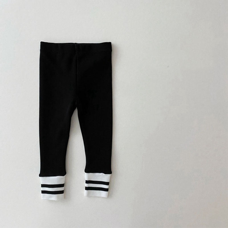 Infant Striped Closing Leggings Baby Trendy Pants