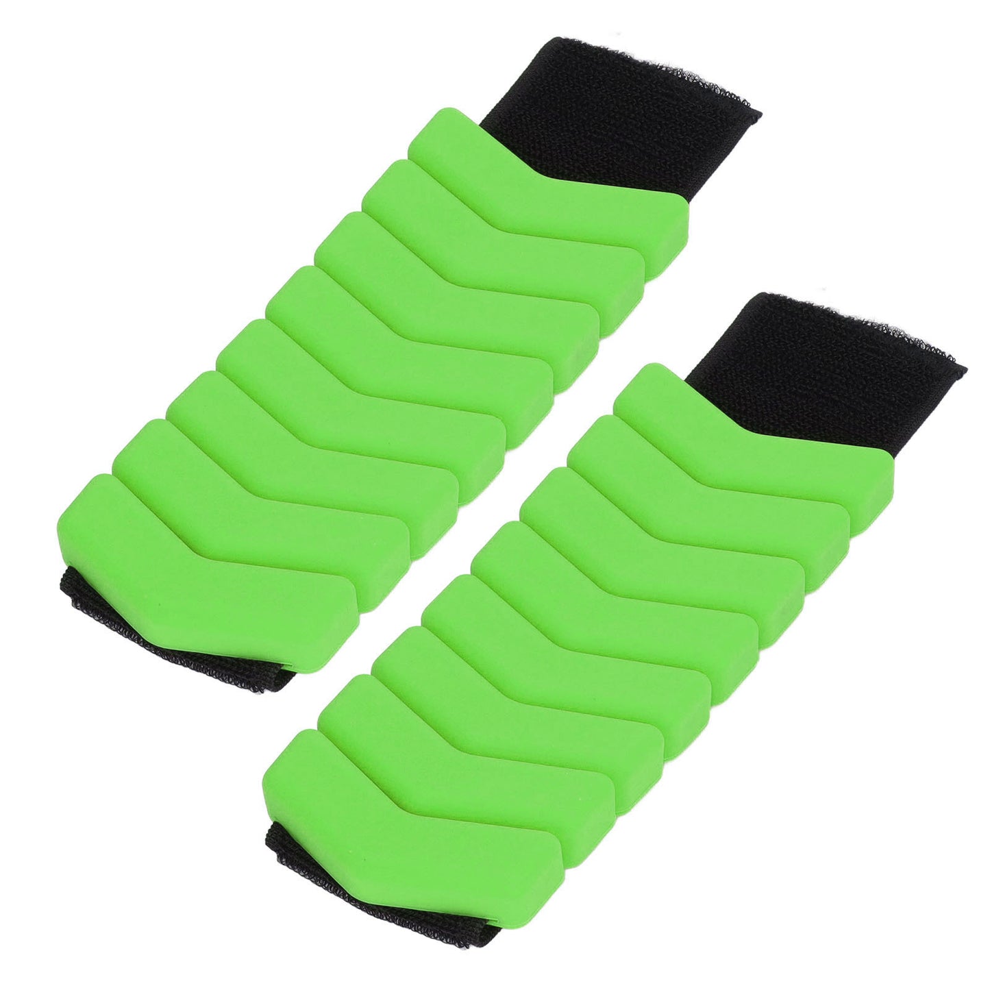 1 Pair Resin Weight Bearing Bracelet Adjustable Wrist Ankle Weights Belt for Fitness Sports Green