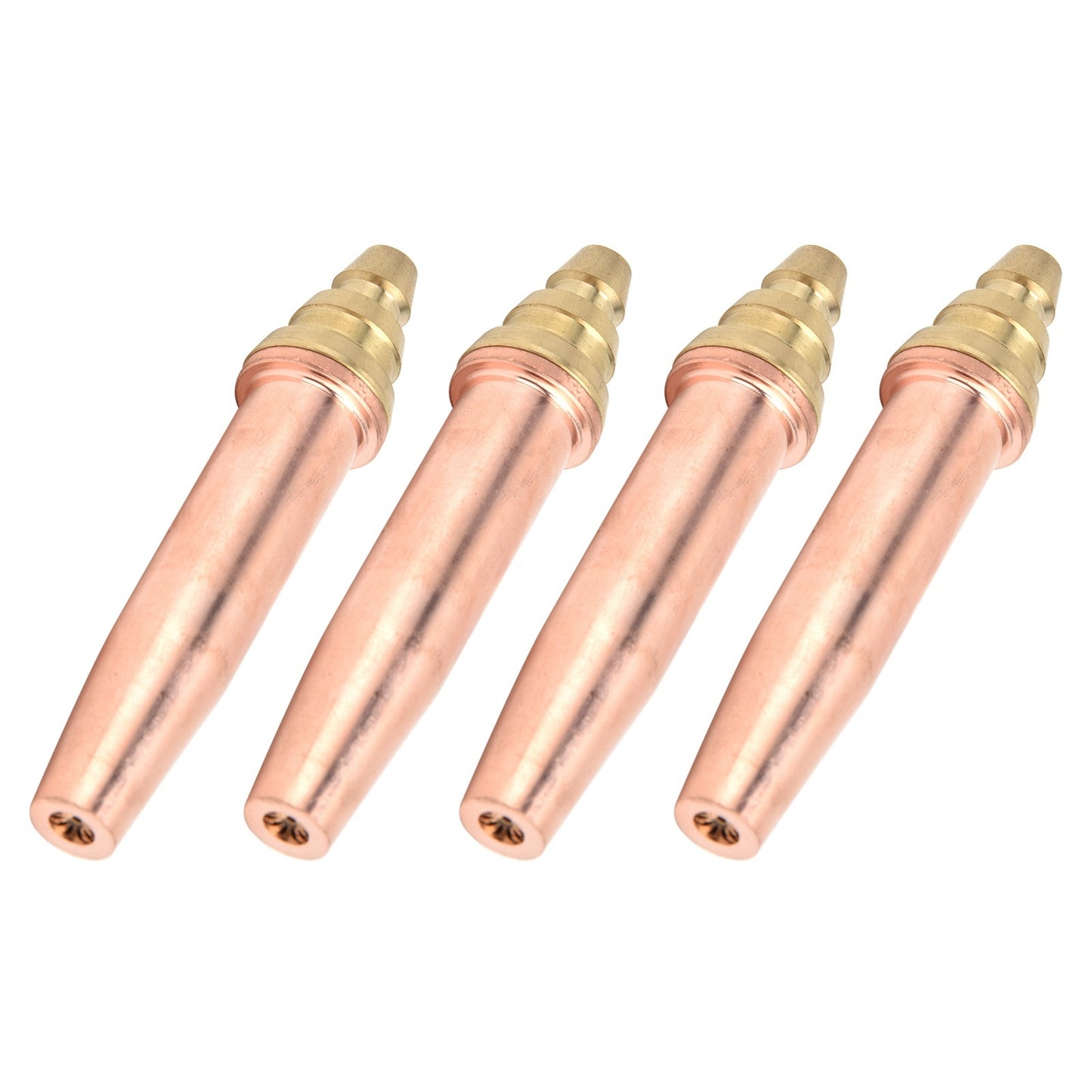 4Pcs Propane Cutting Torch Tips High Temperature Resistance Fast Cutting Isobaric Cutting Nozzle2#