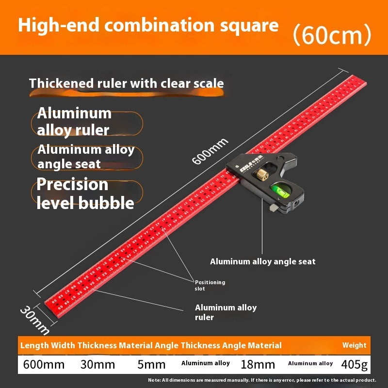 Activity Angle Square Woodworking Heavy-duty Combination Mobile L-square