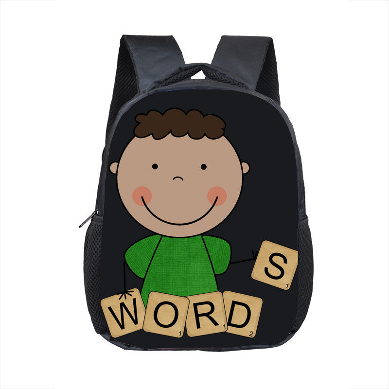 Children cartoon school bag