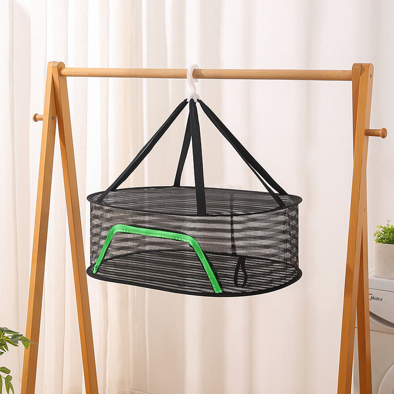 Hanging Network Dry Goods Artifact Fly Cage Foldable Balcony Drying Things